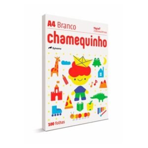 Papel Sulfite A4 75g 210 X 297 Chamequinho Branco 100fls