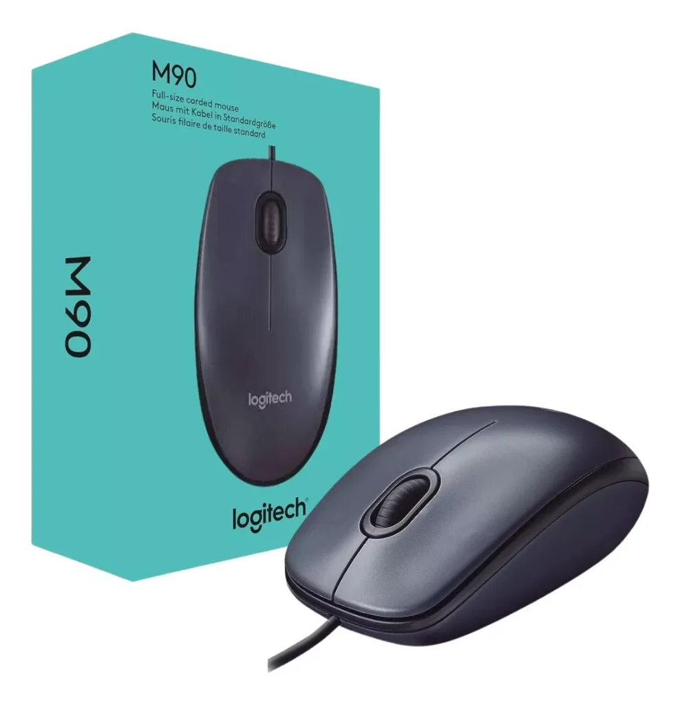 MOUSE USB LOGITECH M90 PRETO