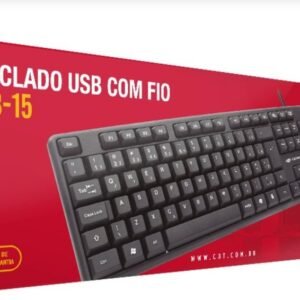 TECLADO USB C3TECH KB-15BK PRETO