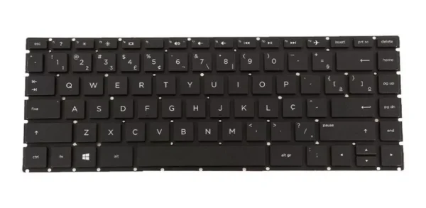 Teclado para notebook HP 246 G6 | Preto ABNT2